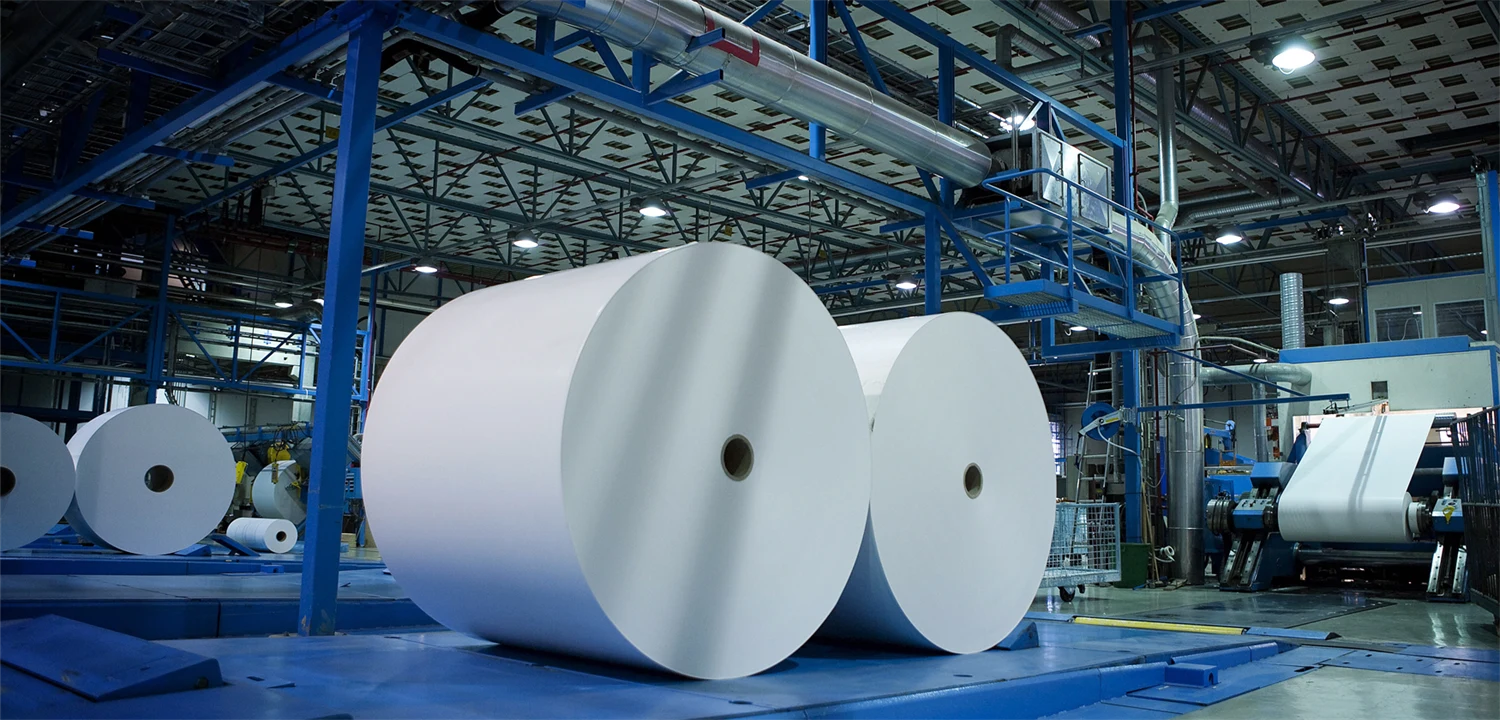 Paperboard reels in mill environment