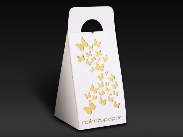 laser cutting on paperboard packaging