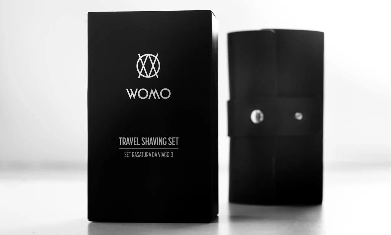 Paperboard Packaging For WOMO Travel Shaving Kit 