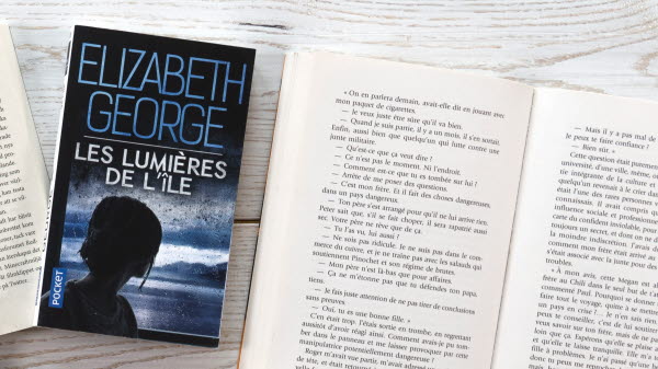 Examples of books, Elizabeth George in French