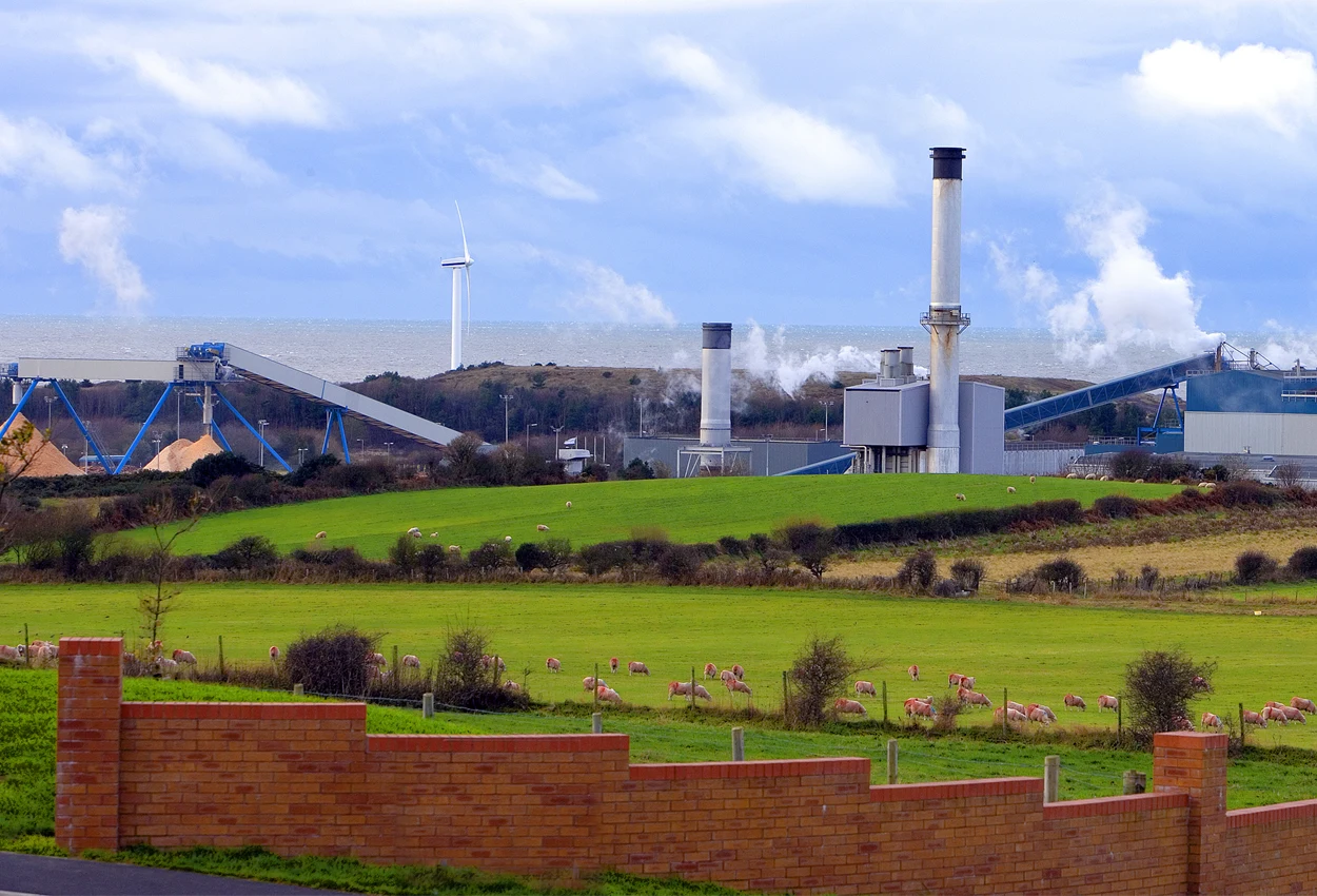 Workington Mill and its surroundings