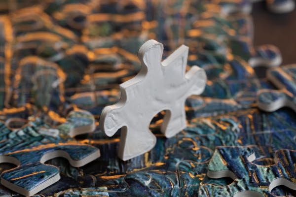 Starry Night puzzle piece