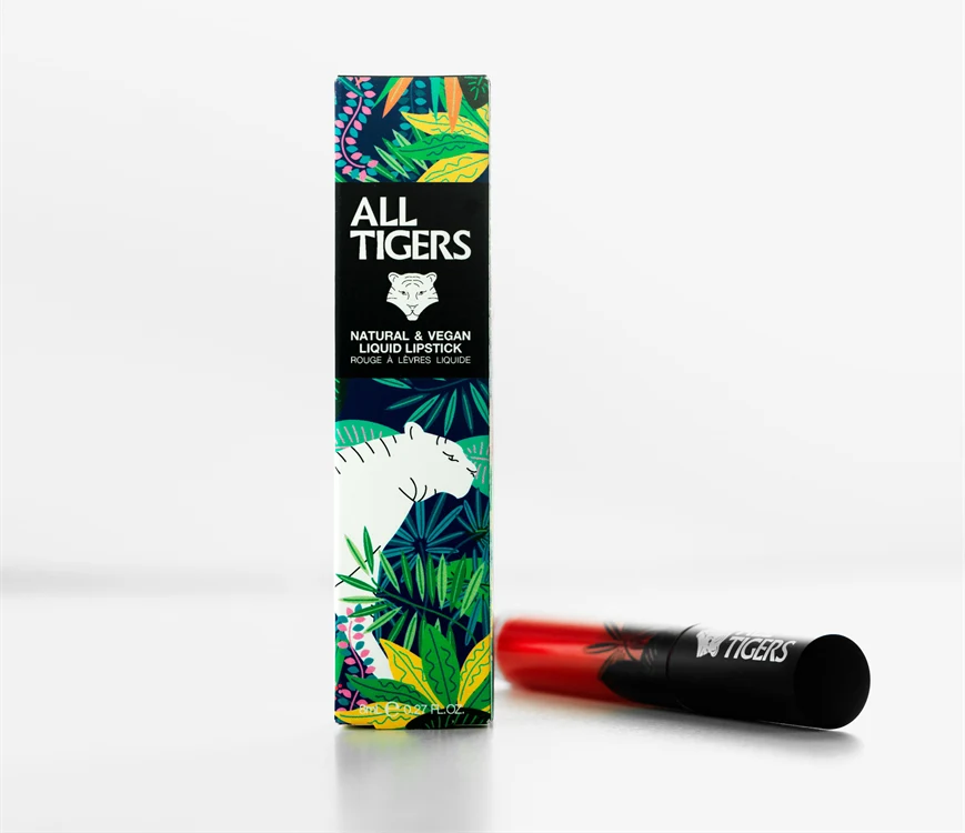colorful lipstick packaging for all tigers