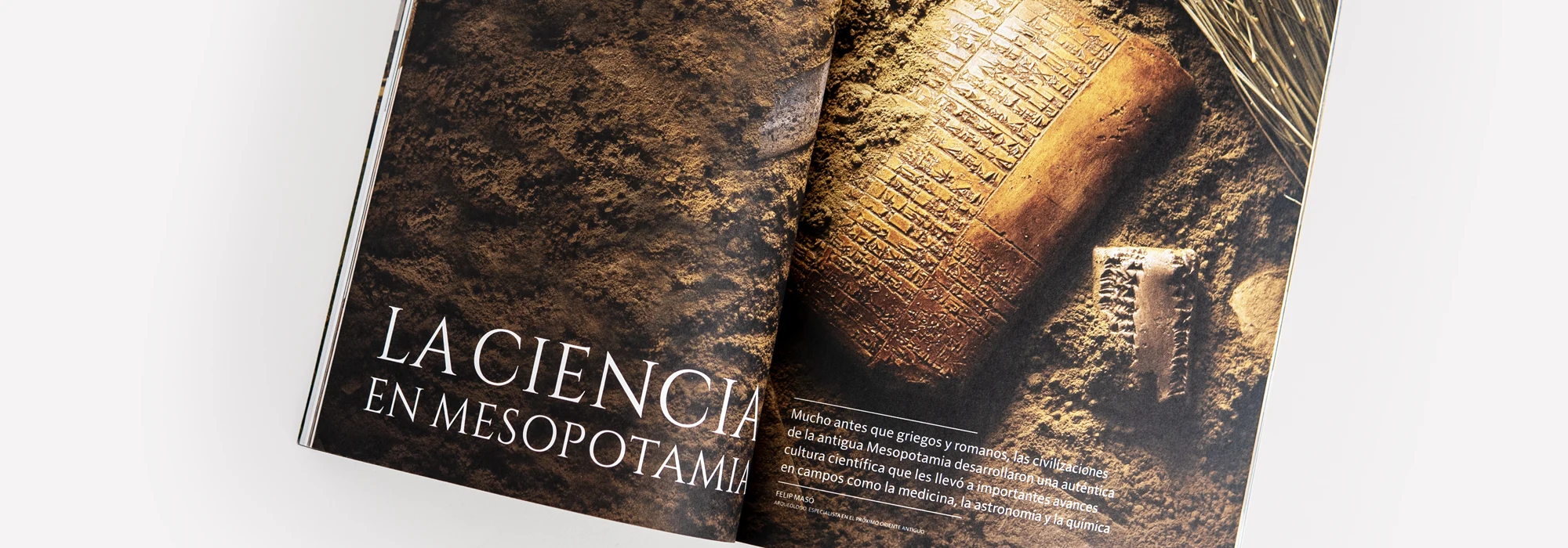 Spread from National Geographic, printed on Holmen EPIC