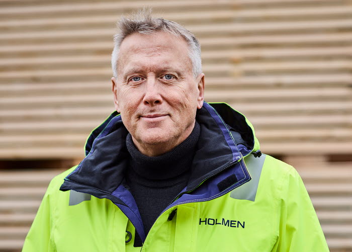 Mikael Karlsson, platschef Linghems Sågverk