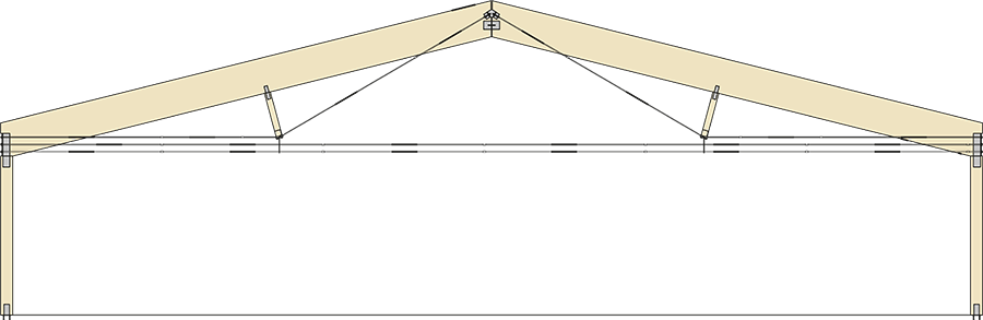 Exempel p&aring; stomme limtr&auml;