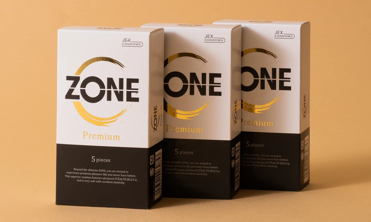 Luxury Packaging For Zone Condoms