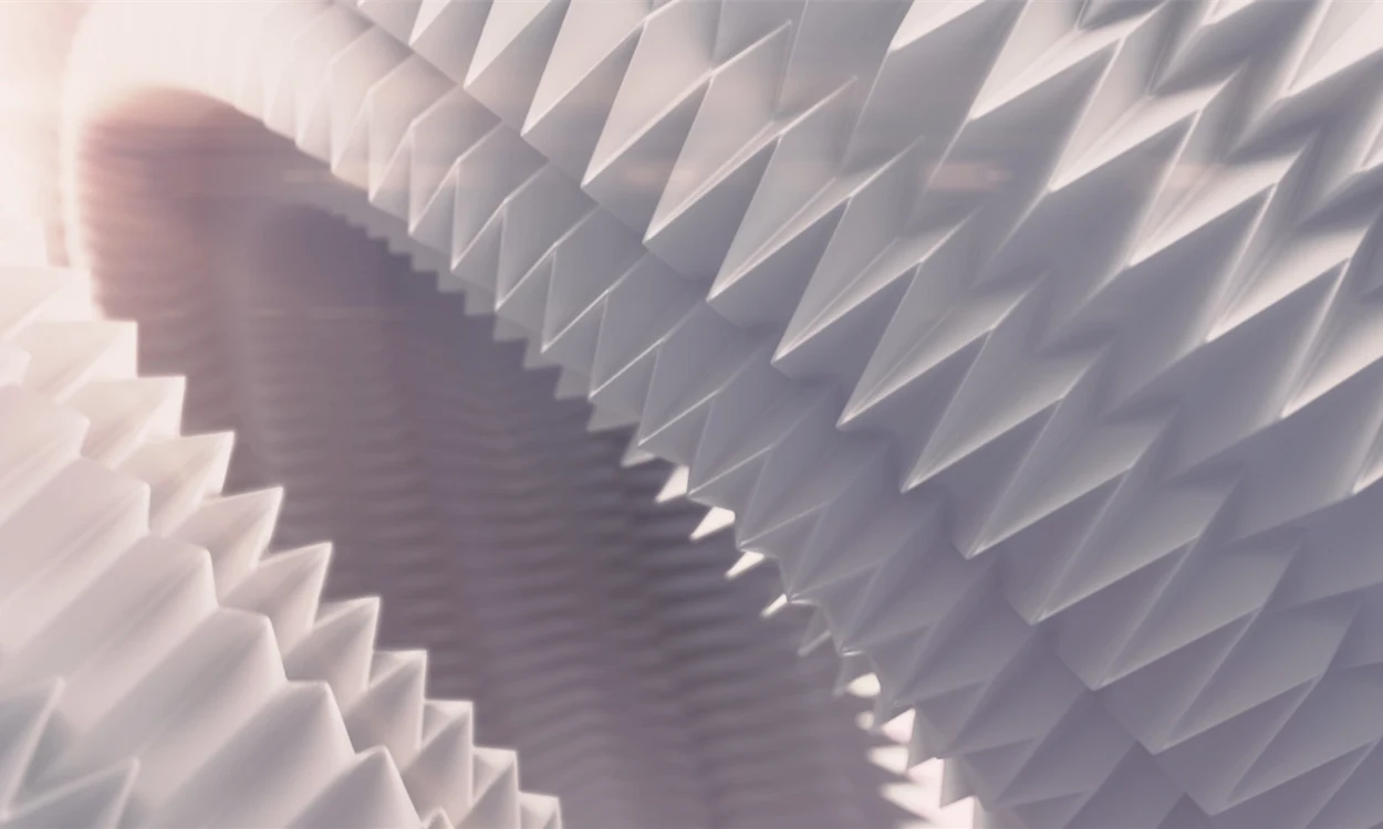 Paperboard Folding Art In Close-Up