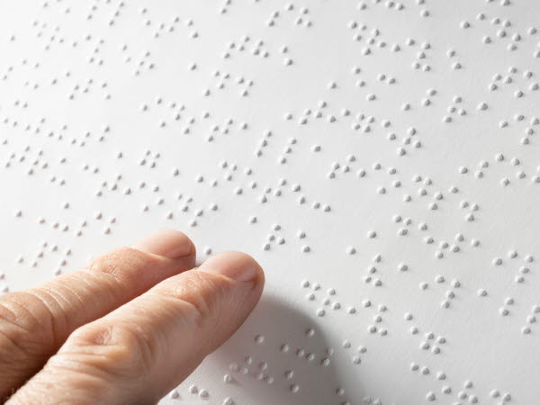 Braille on paperboard
