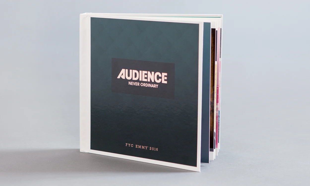 Printed Book On Invercote Paperboard For The Audience Network