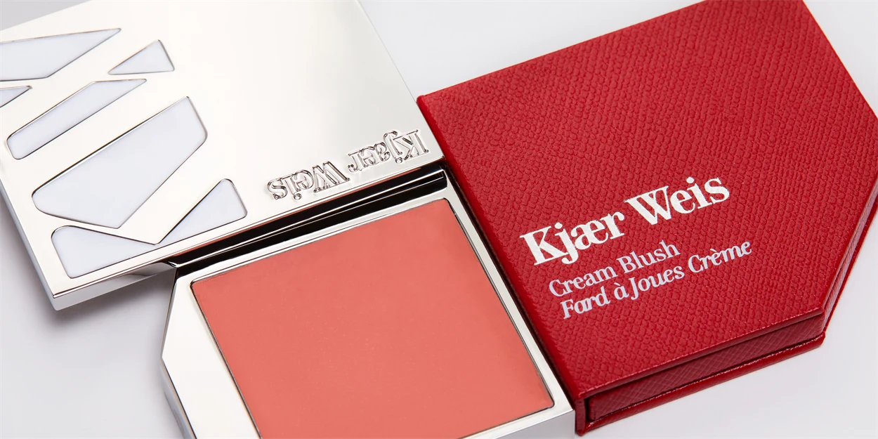 Luxury And Sustainable Cosmetic Box For Kjaer Weis Cream Blush 