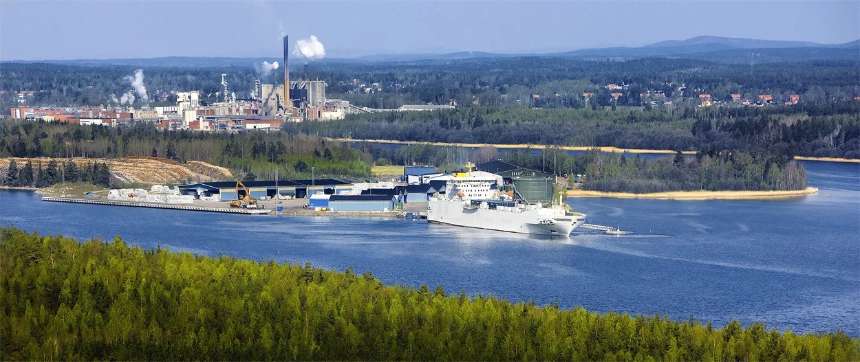 Skärnäs port in Iggesund