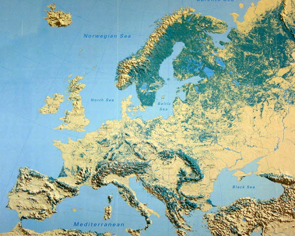 map of europe