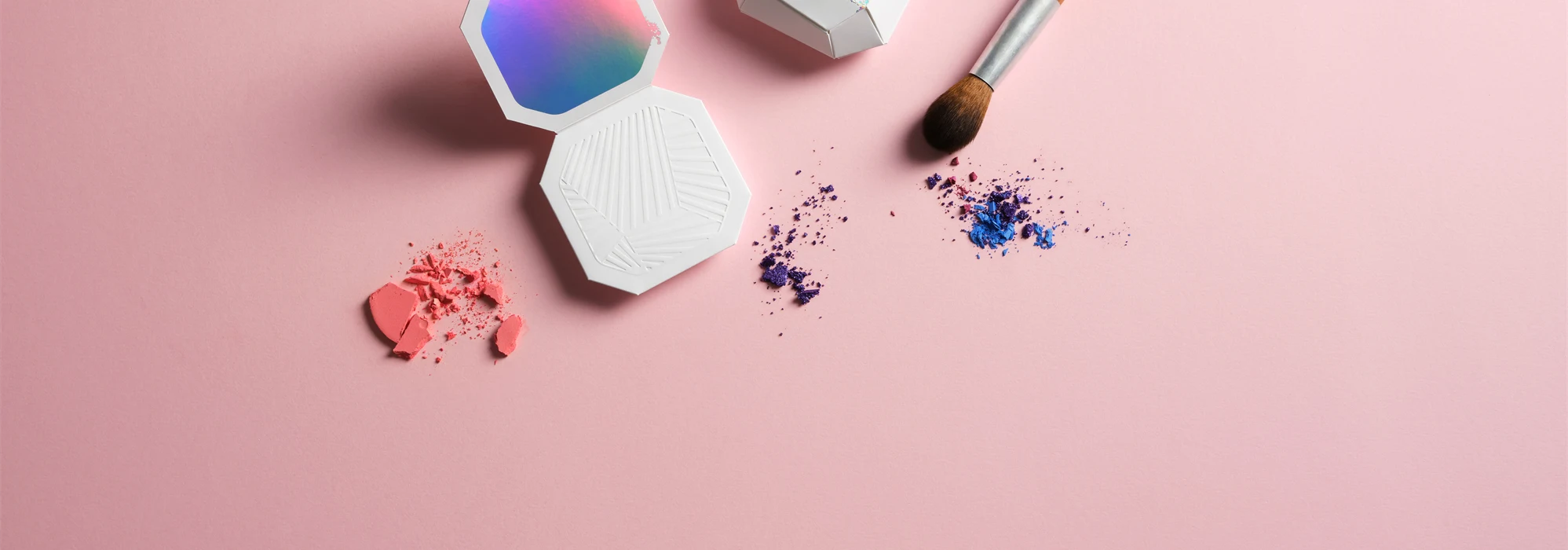 Decorative beauty products made from paperboard