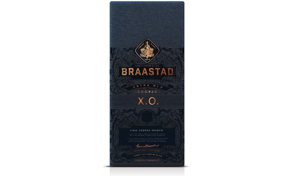 Luxury Sprits Packaging For Braastad XO Cognac