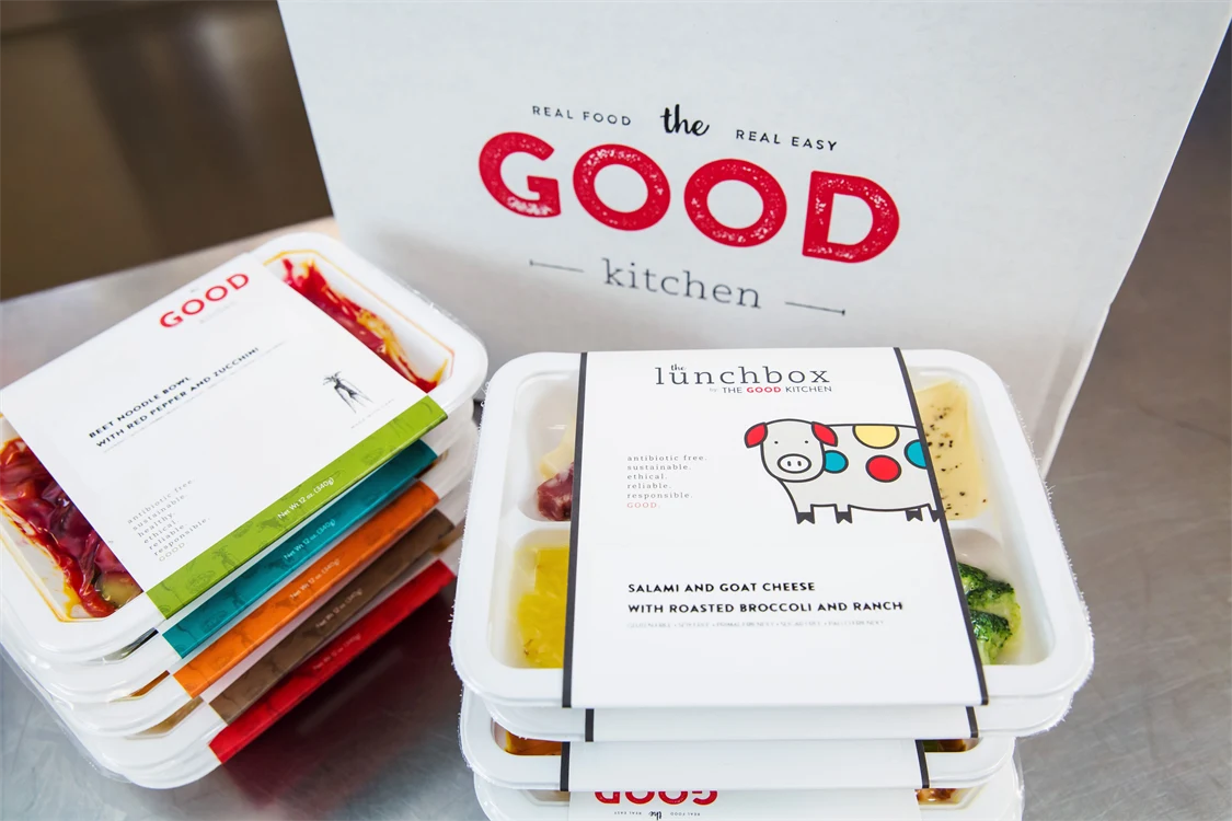 The Good Kitchen packaging