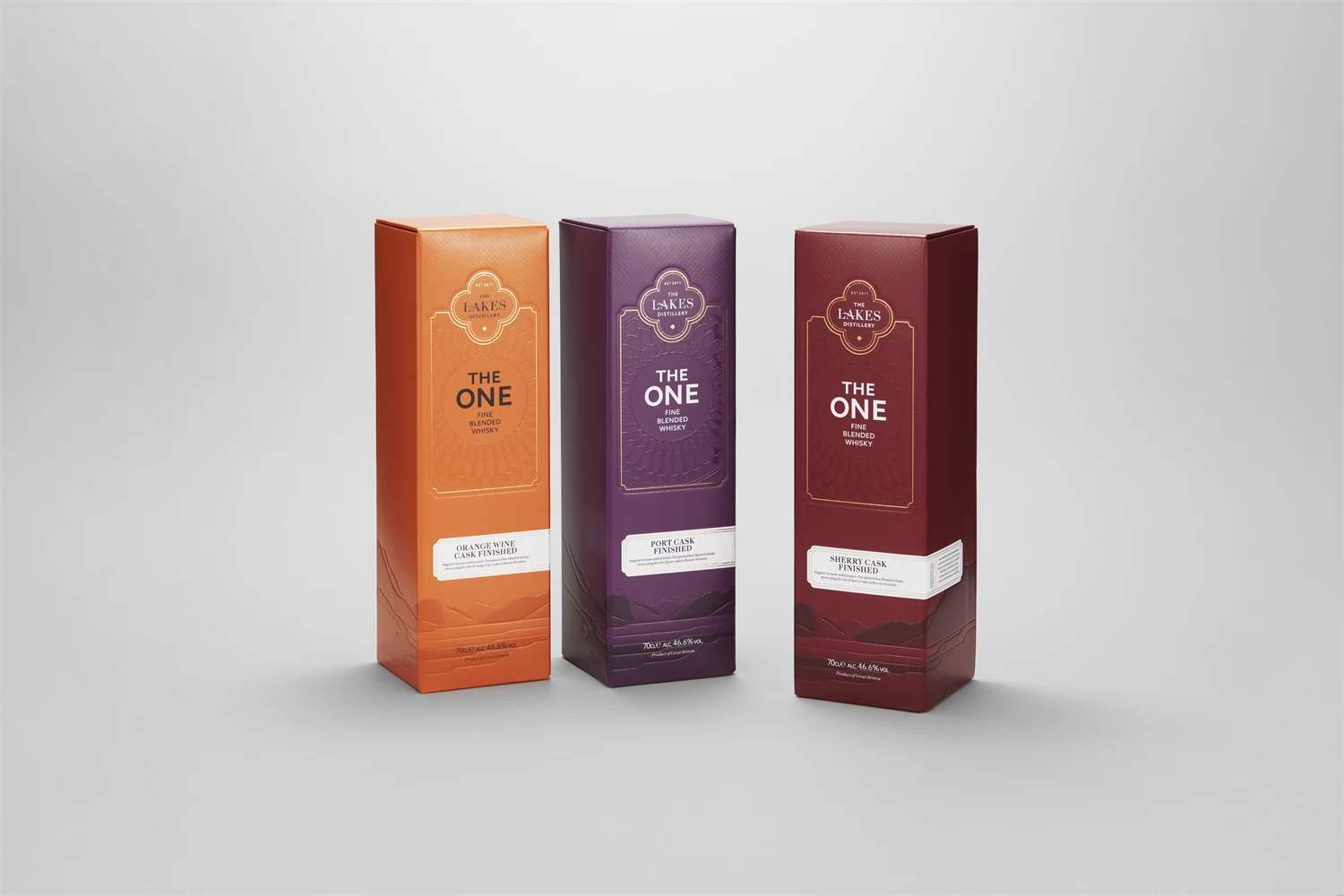 The one whisky packaging