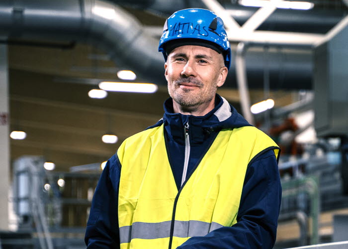 Mattias Forslund, t.f industrichef Holmen Trävaror