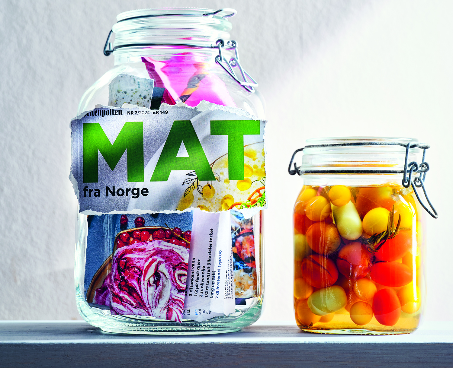 Norways biggest food magazine in a jar