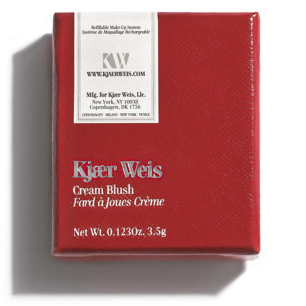 Kjaer Weis red packaging