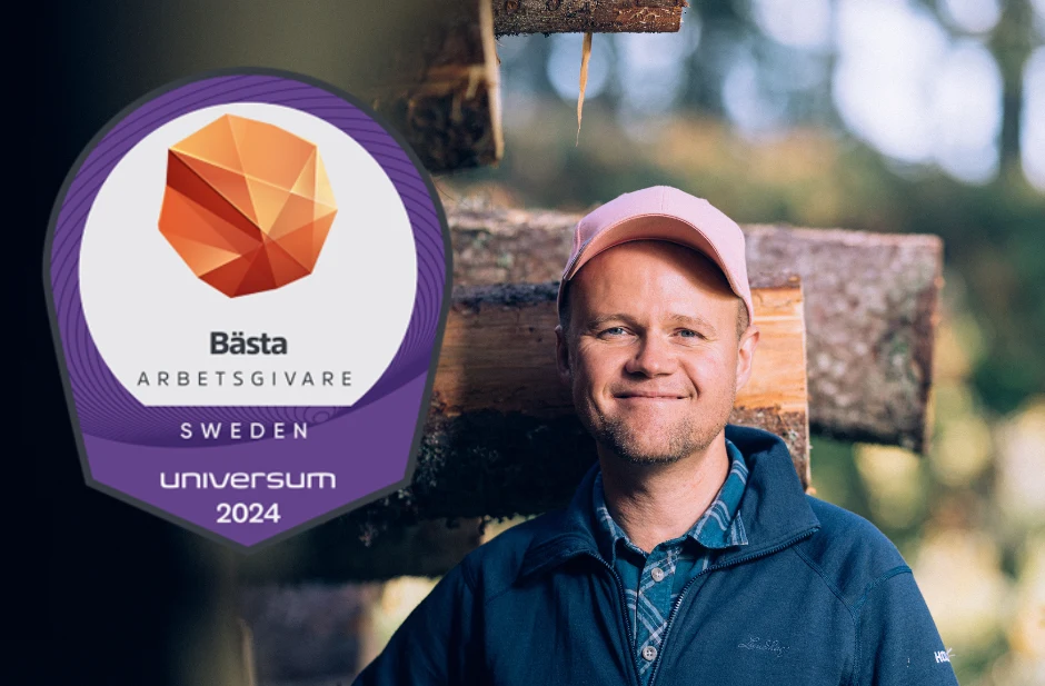 Badge Sveriges bästa arbetsgivare 2025