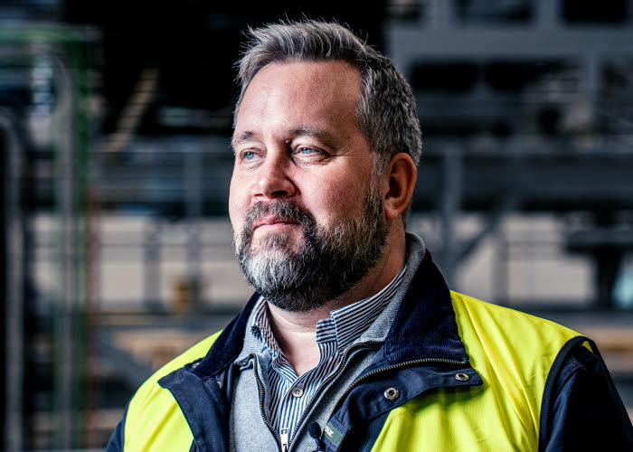 Magnus Malmström, platschef Iggesunds Sågverk