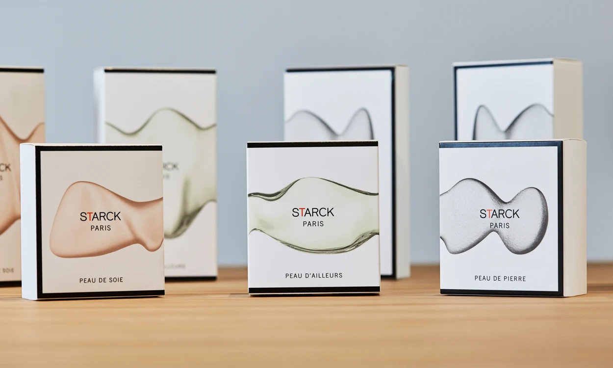 Luxury Paperboard Boxes For Starck Paris Perfumes