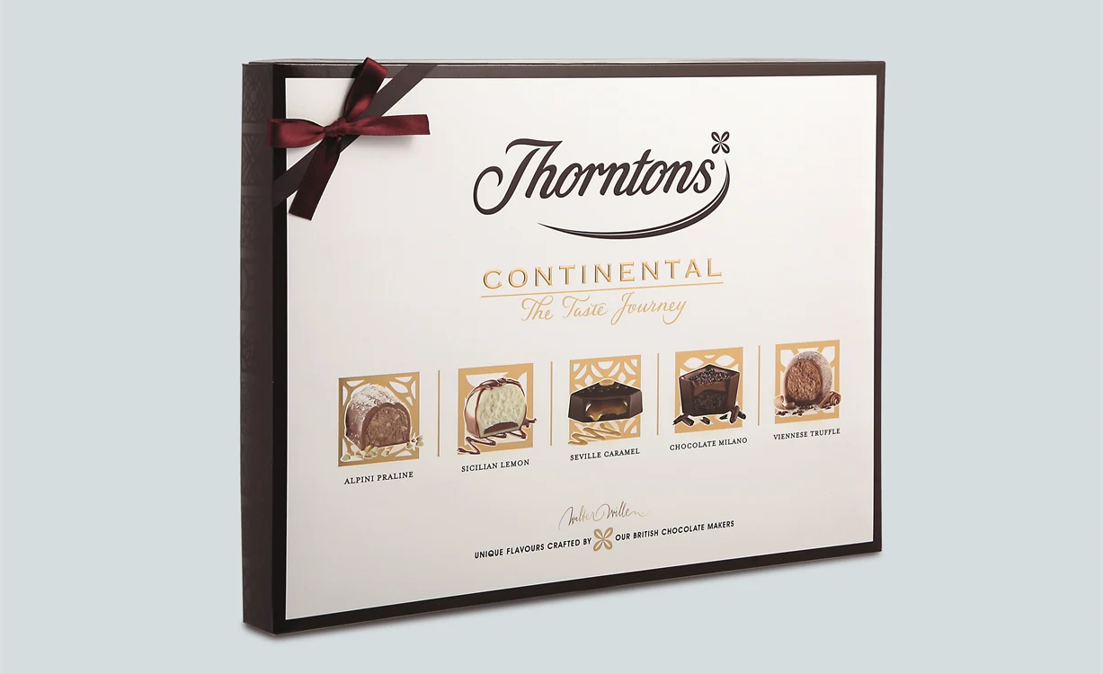  Confectionary Packaging Box For Thorntons's Chocolates