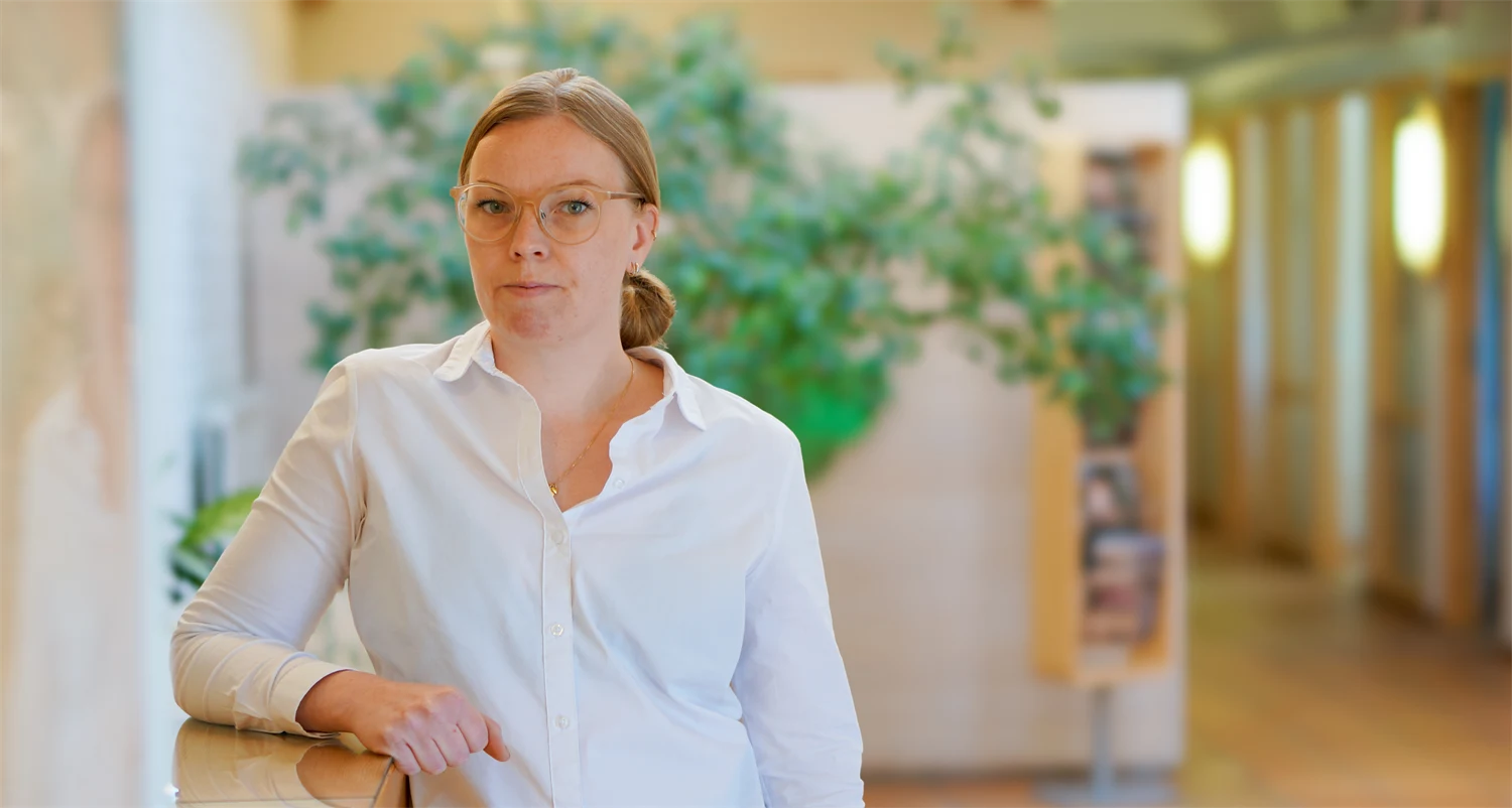 Frida Fjellström, kvalitetsingenjör i Bygdsiljum
