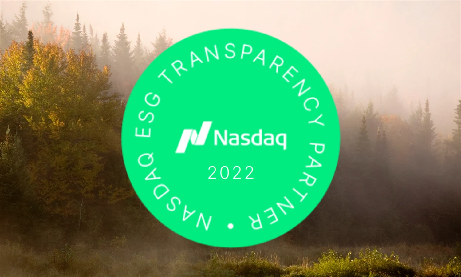 Nasdaq ESG Transparacy Partner 2022