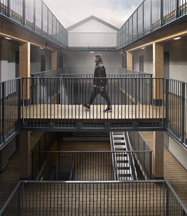 loft i trähus