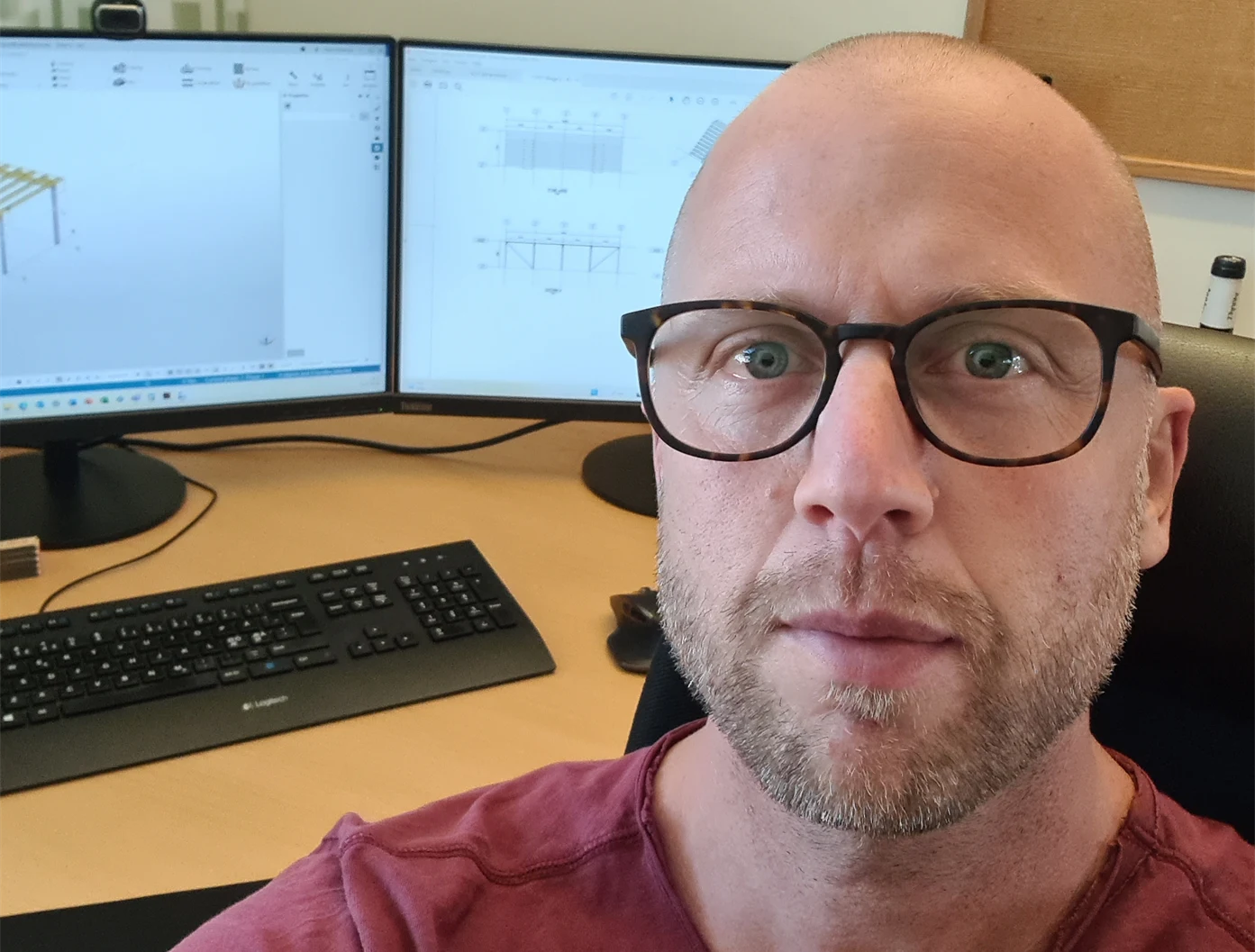 Bild på Frans, bloggare på Holmen 