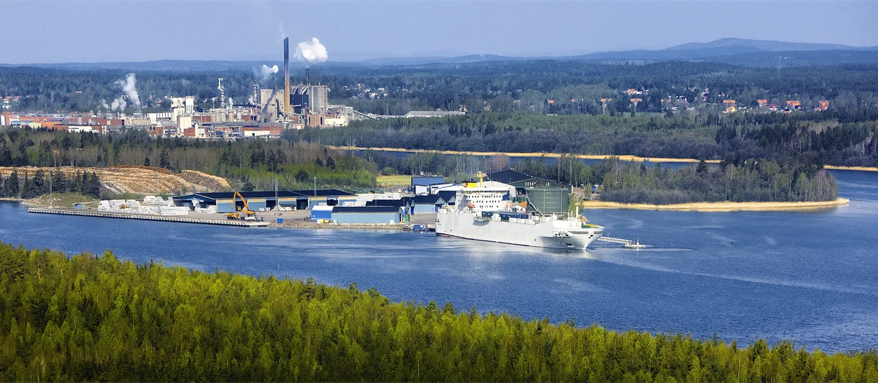 瑞典伊格森德的 Skärnäs 港口