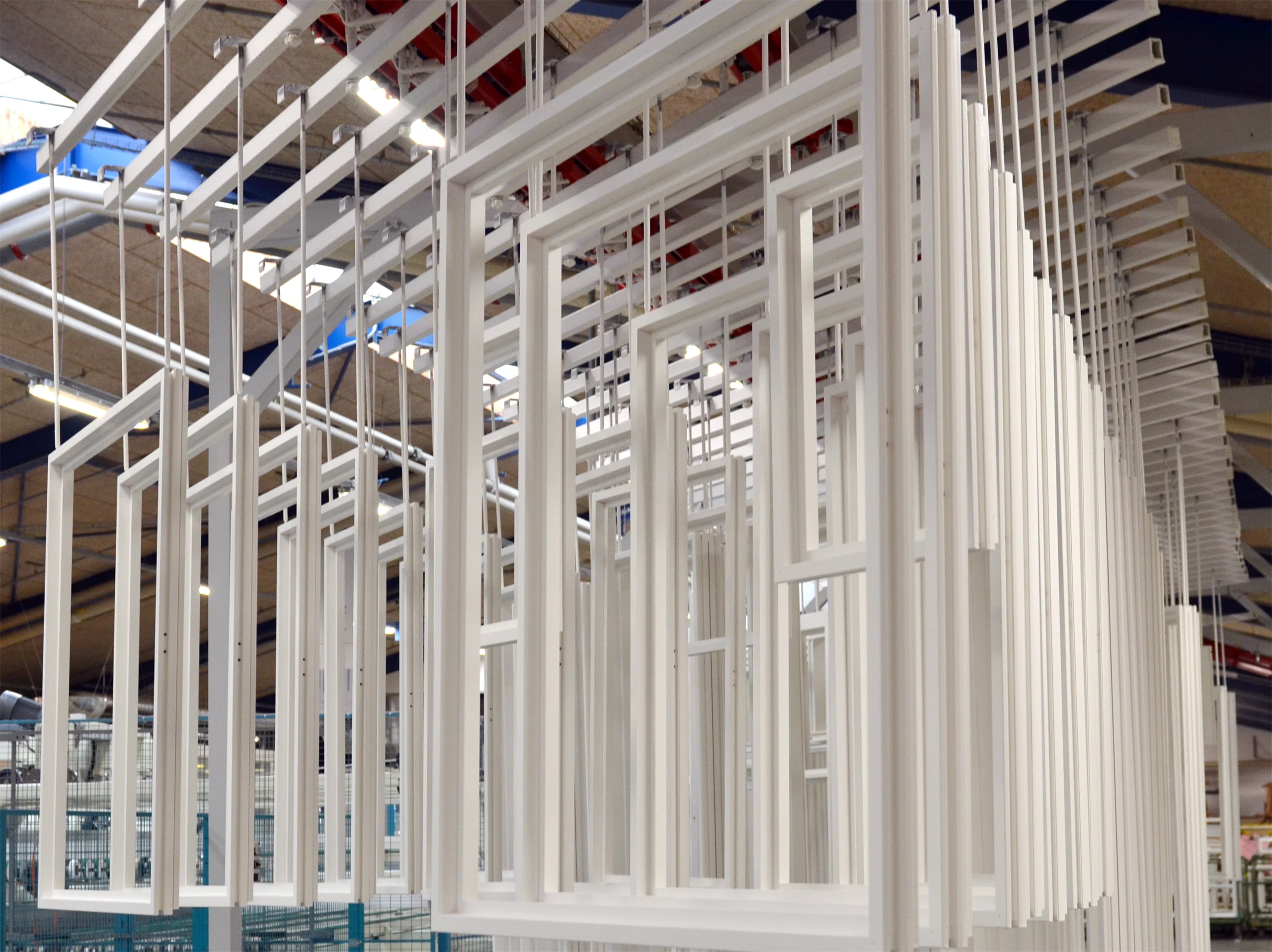 Pile of sawn woodproducts