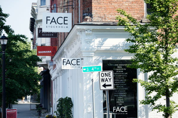 FACE Stockholm headquarters and flagship store in Hudson, New York