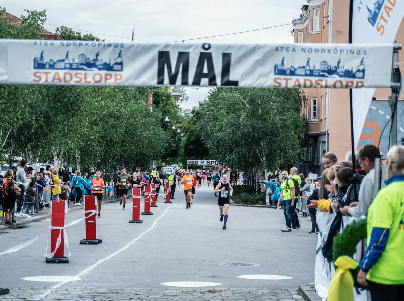 Norrköping city run goal area