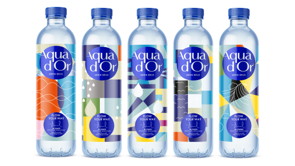 Aqua d'Or water bottle