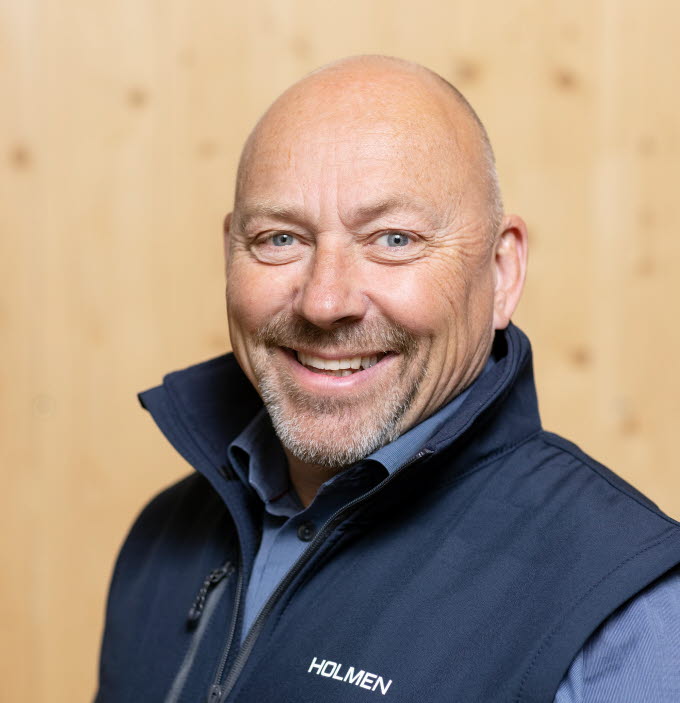 Johan Hedin, marknadschef Holmen Trävaror