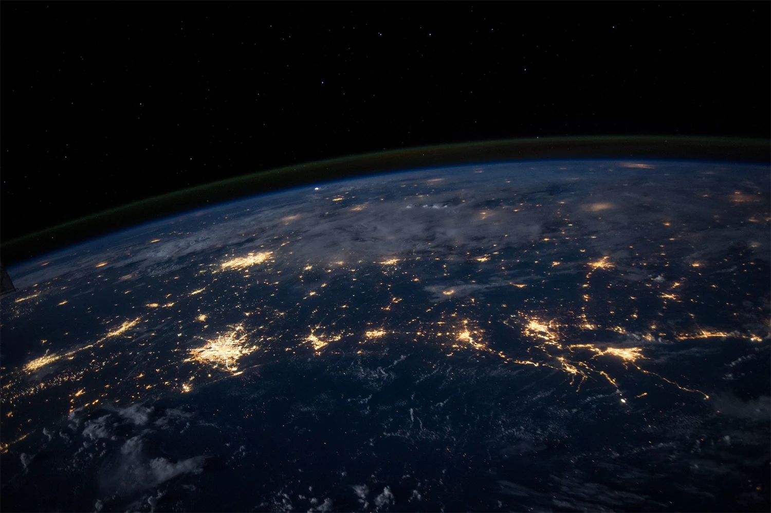 Jorden sedd från rymden. Foto: Pixabay.
