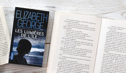 Examples of books, Elizabeth George in French