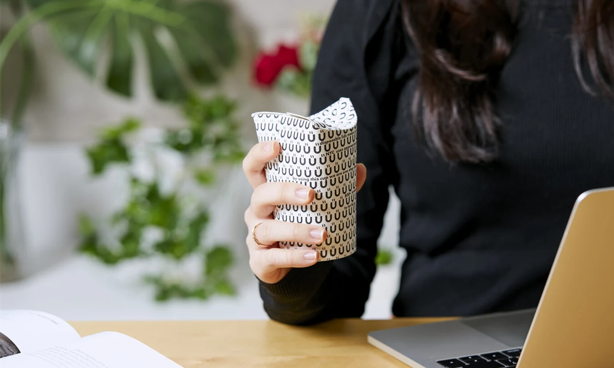 Eco-Friendly Paper Cup With Smart Folding Design